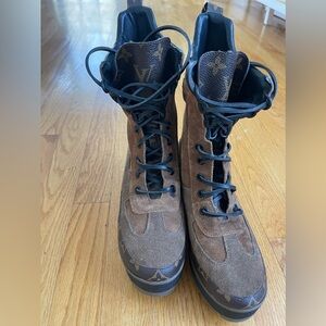 Gently used Louis Vuitton boots